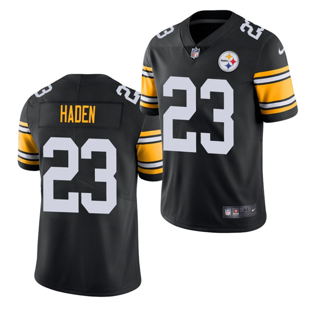 Men's Pittsburgh Steelers #23 Joe Haden Black Limited Stitched Jersey